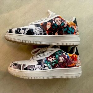 Demon slayer custom sneakers